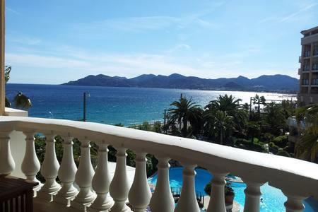 Appartement Belle Azur Cannes Bagian luar foto